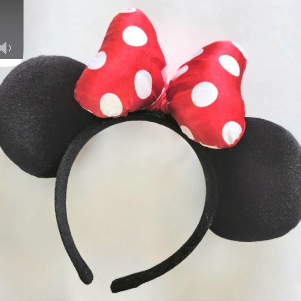 Handmade Minnie Mouse Ears Bow